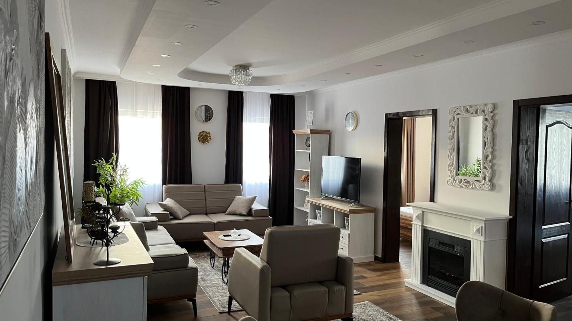 Airport Sky Apartments Lux Belgrado Buitenkant foto